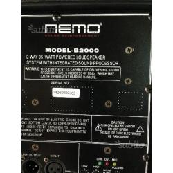 Coppia di casse amplificate NEMO B2000